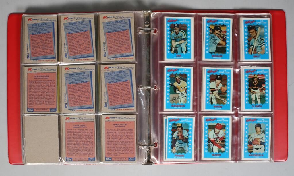 TWO ALBUMS OF BASEBALL CARDS RIPKEN
