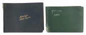 TWO ALBUMS OF DOMESTIC AND FOR