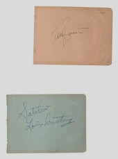 Two albums of entertainers: &q