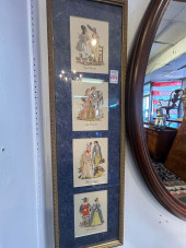 TWO ALFRED RENAUDIN LITHOGRAPH