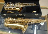 TWO ALTO SAXOPHONES BY LEBLANC