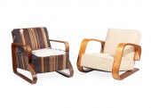 TWO ALVAR AALTO FOR ARTEK LOUN