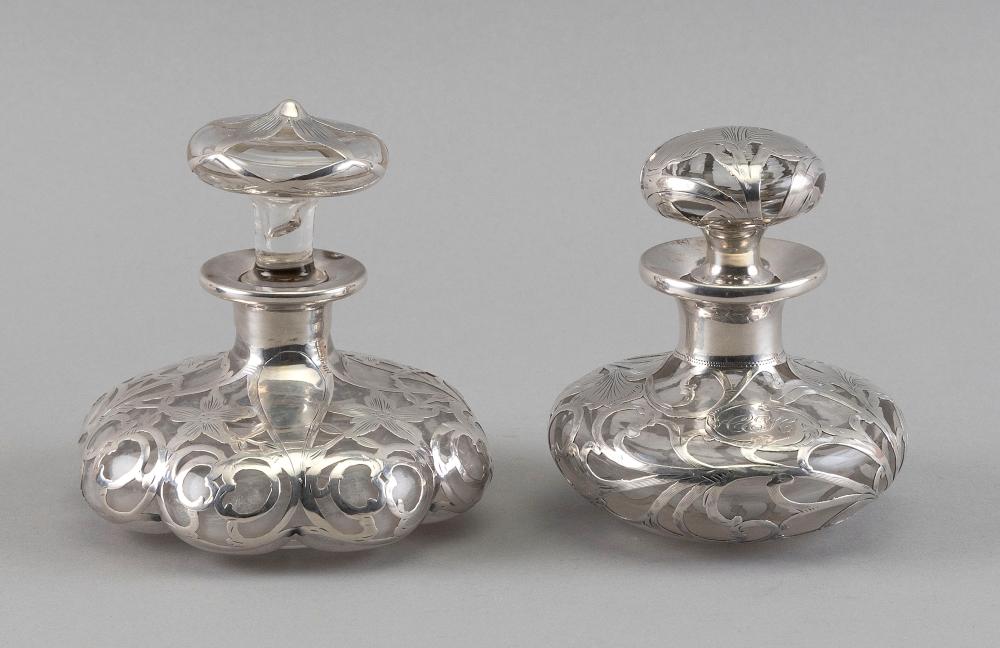 TWO ALVIN SILVER OVERLAY CLEAR