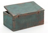TWO AMERICAN BOXES. Mid 19th c