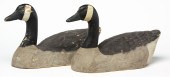TWO AMERICAN CANADA GOOSE DECO