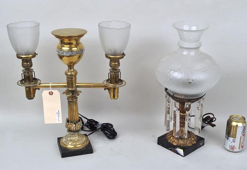 TWO AMERICAN CLASSICAL BRASS