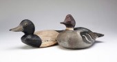 TWO AMERICAN DECOYS. Mid 20th