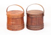 TWO AMERICAN FIRKINS. 20th cen