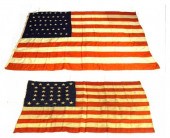 Two American flags including: