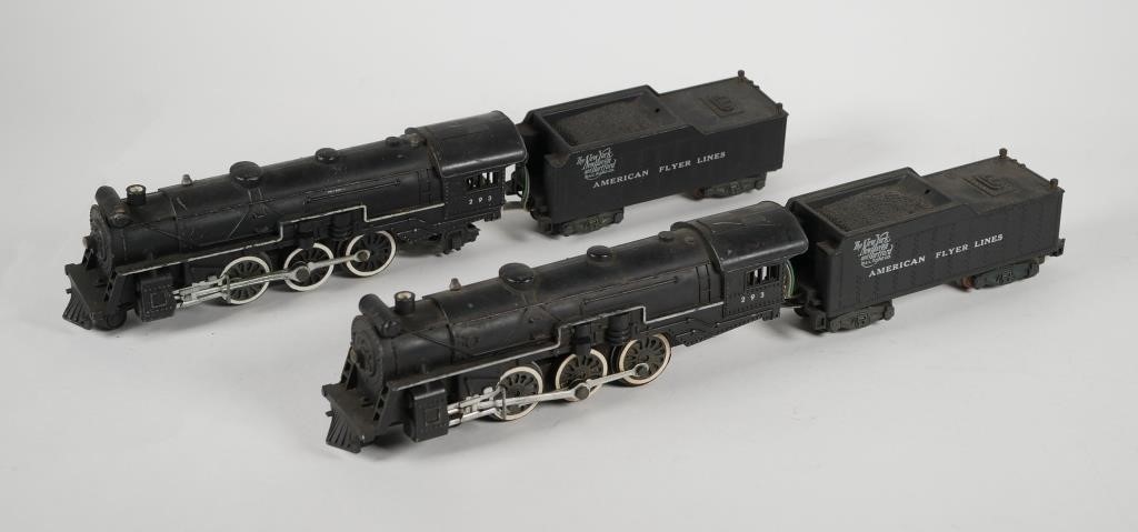 TWO AMERICAN FLYER LOCOMOTIVES