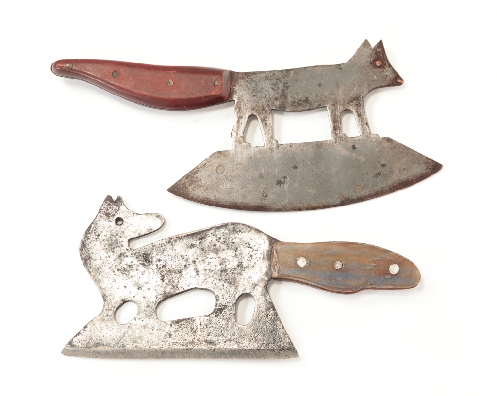 TWO AMERICAN FOX CLEAVERS. Circa