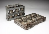 TWO AMERICAN HINGED CHOCOLATE