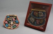 TWO AMERICAN INDIAN BEADWORK A