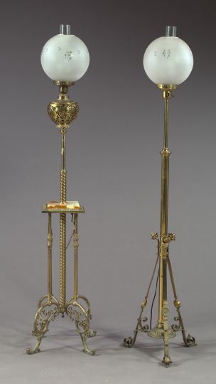 Two American Late Victorian Brass