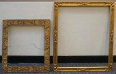 TWO AMERICAN NEOCLASSICAL GILT