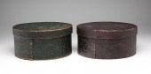 TWO AMERICAN PANTRY BOXES. Sec