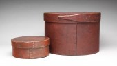 TWO AMERICAN PANTRY BOXES. Sec