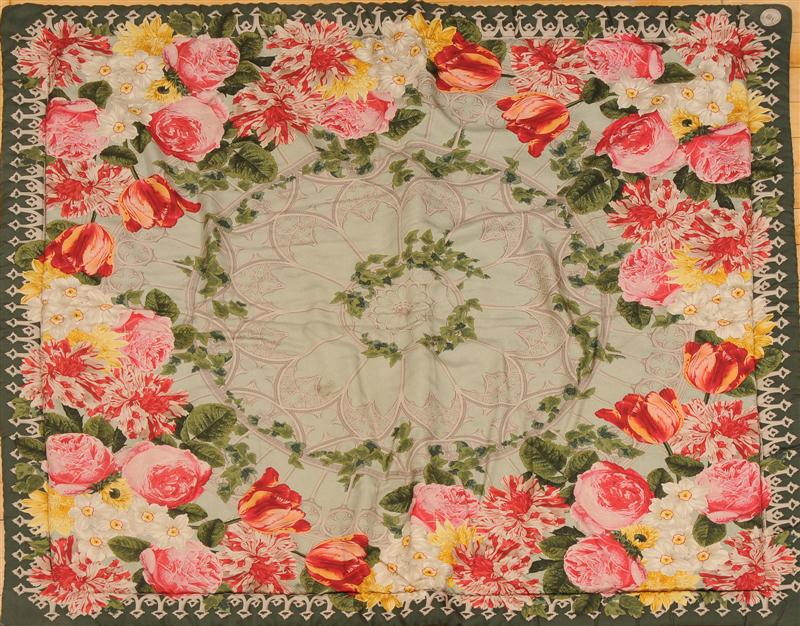 TWO AMERICAN PIECED COTTON QUILTS A