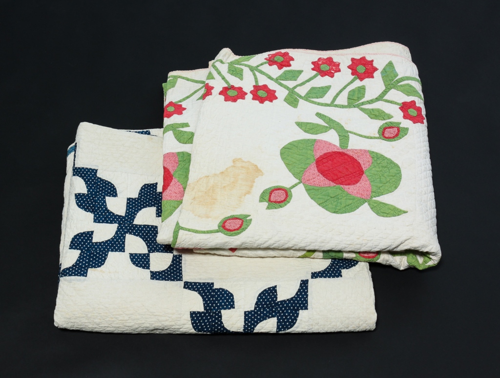 TWO AMERICAN QUILTS. First half