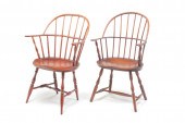 TWO AMERICAN SACKBACK WINDSOR