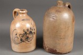 Two American salt glazed stone