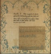 TWO AMERICAN SAMPLERS BY PRISC