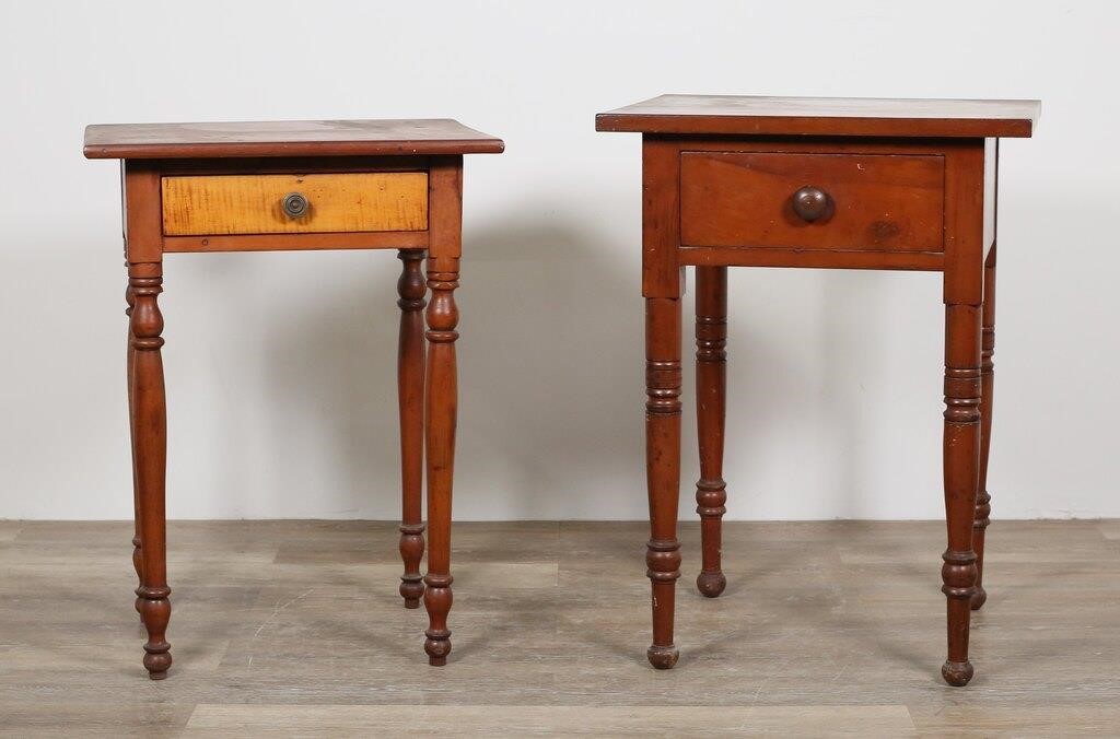 TWO AMERICAN SHERATON STYLE WORK