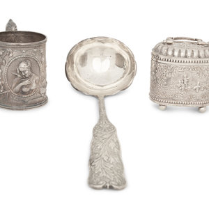 Two American Silver Articles and