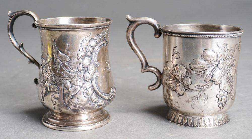 TWO AMERICAN SILVER CUPS, 7.8