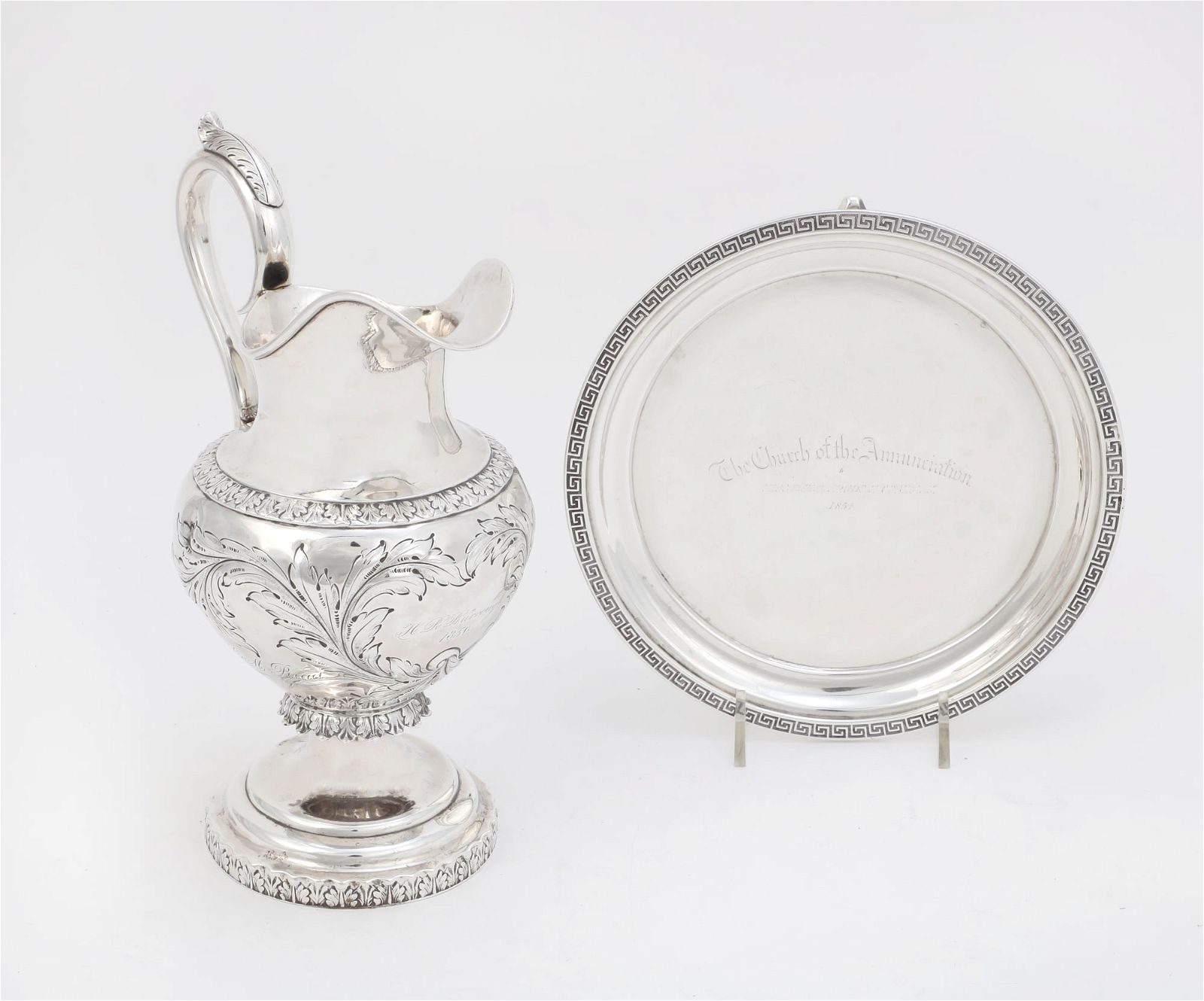 TWO AMERICAN SILVER TABLEWARESTwo