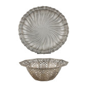 TWO AMERICAN STERLING DISHES: