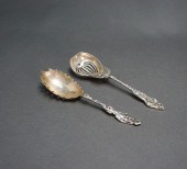 TWO AMERICAN STERLING FLORAL R