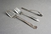 TWO AMERICAN STERLING SILVER A