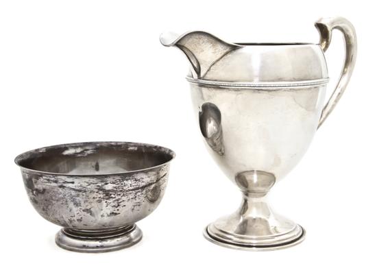 Two American Sterling Silver