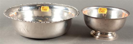 Two American sterling silver