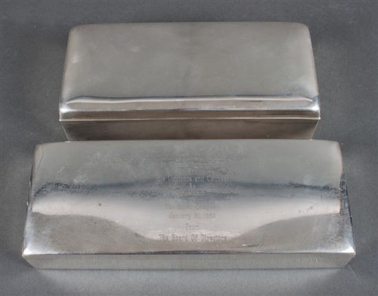 Two American sterling silver