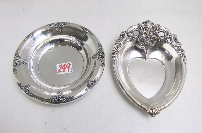 TWO AMERICAN STERLING SILVER