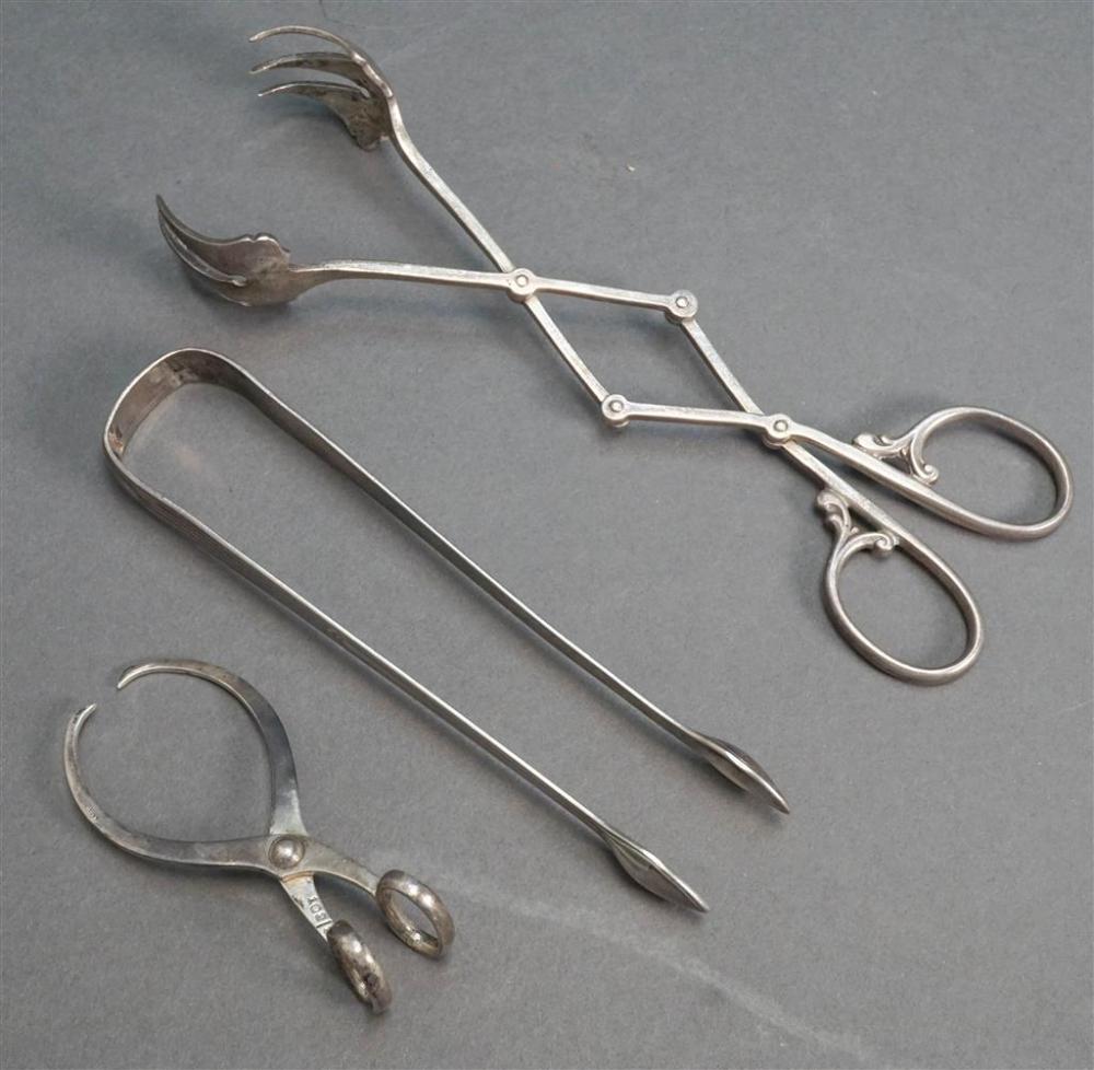 TWO AMERICAN STERLING SILVER ICE