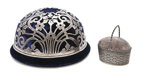 Two American Sterling Silver Pin