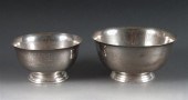Two American sterling silver R