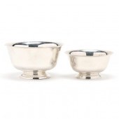 TWO AMERICAN STERLING SILVER R