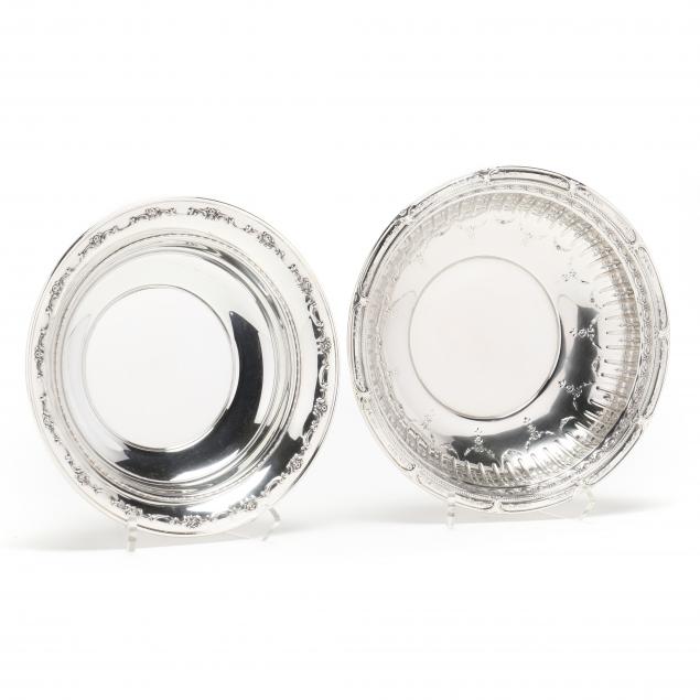 TWO AMERICAN STERLING SILVER