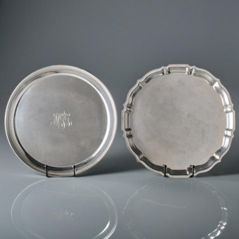 TWO AMERICAN STERLING SILVER