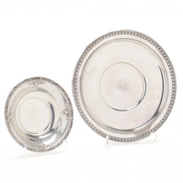 TWO AMERICAN STERLING SILVER