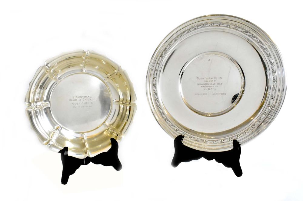 TWO AMERICAN STERLING SILVER