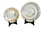 TWO AMERICAN STERLING SILVER T