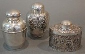 TWO AMERICAN STERLING SILVER T