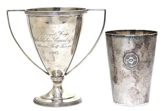 Two American Sterling Silver