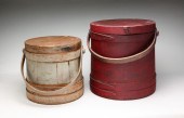TWO AMERICAN SUGAR BUCKETS. Se