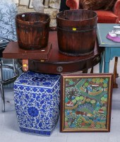TWO AMERICAN VERNACULAR STAVE